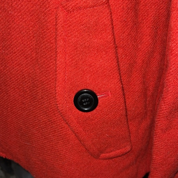 Preloved Burberry wool toggle coat great condition size 38 - Picture 8 of 13